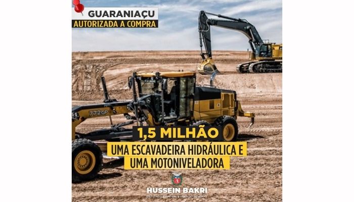 Guaraniaçu – Prefeito anuncia novos equipamentos para Viação e Obras